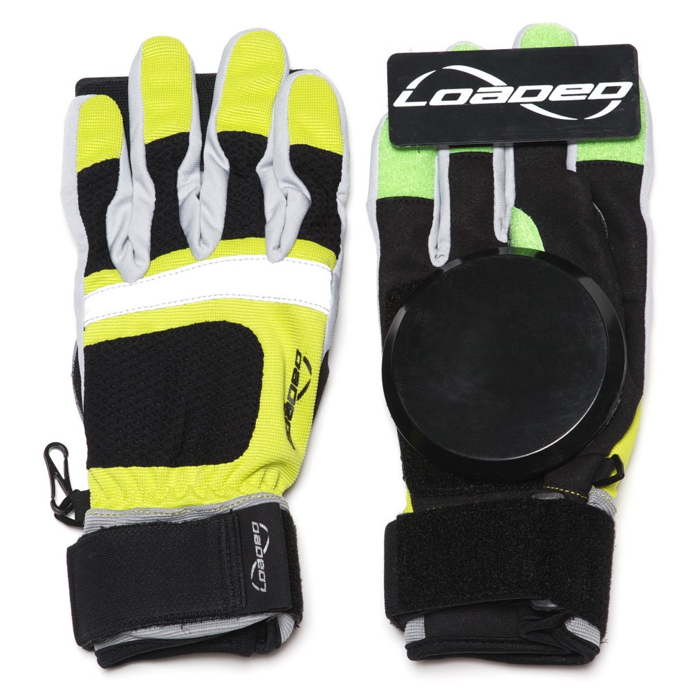 Loaded Freeride Gloves, Yellow, medium