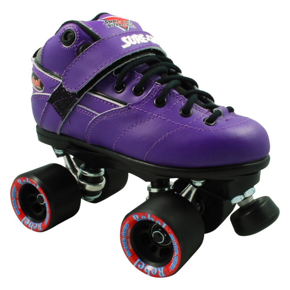Sure Grip International Rebel Purple Speed Roller Skates 2013, , medium