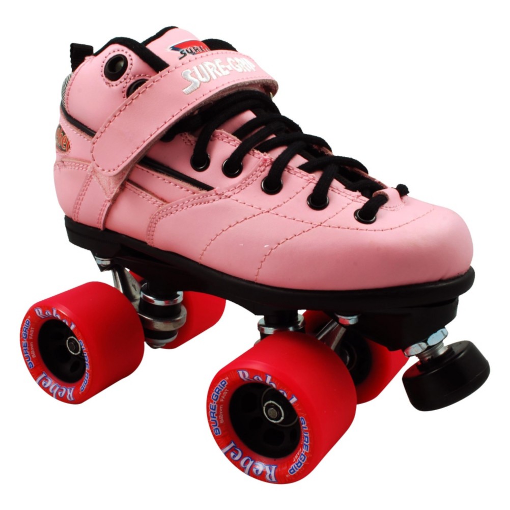 Sure Grip International Rebel Pink Speed Roller Skates 2013, , medium