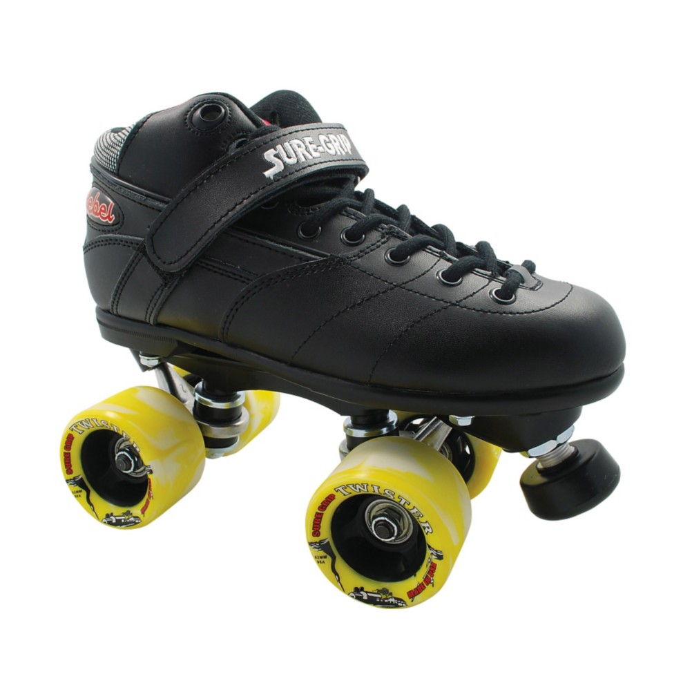 Sure Grip International Rebel Twister Black Speed Roller Skates 2013, , medium