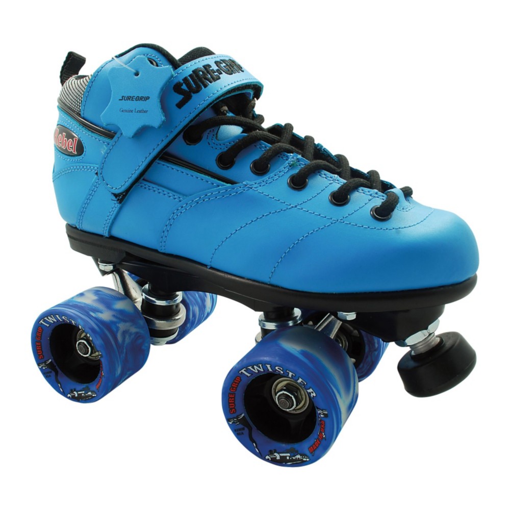 Sure Grip International Rebel Twister Blue Speed Roller Skates 2013