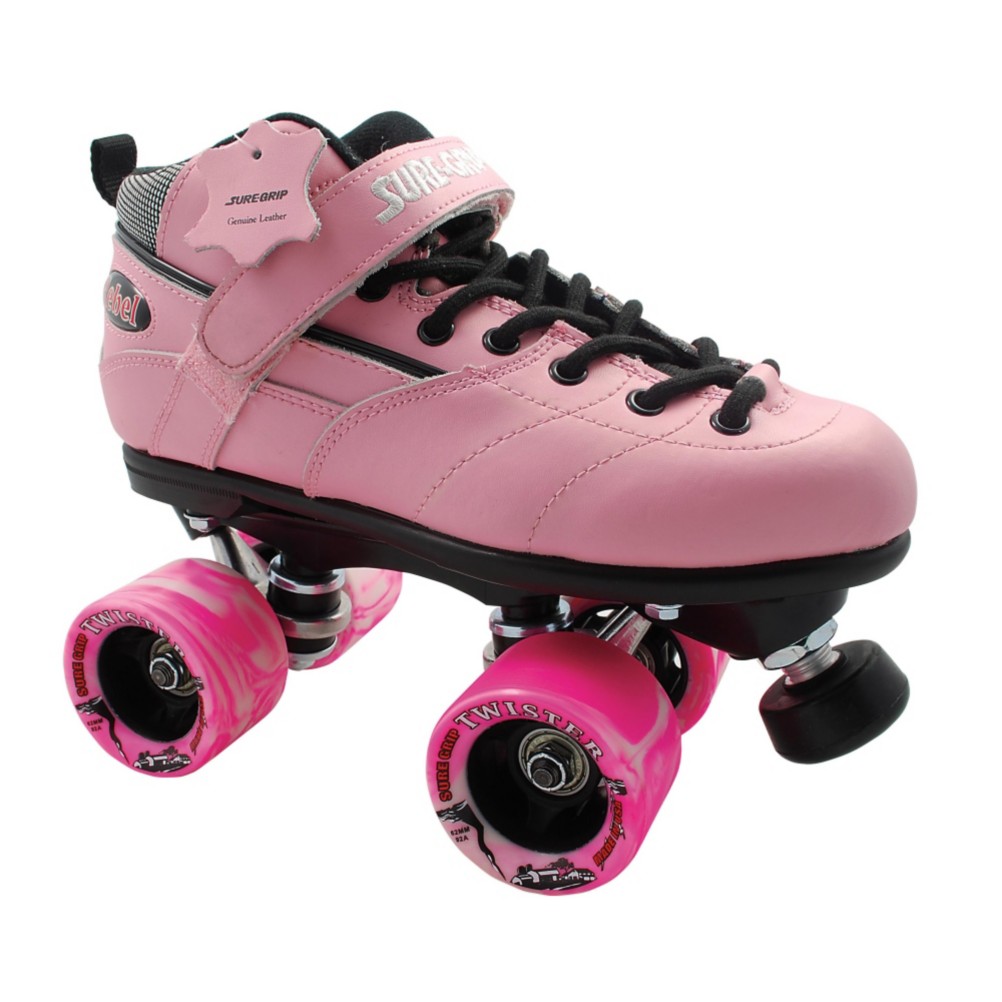 Sure Grip International Rebel Twister Pink Speed Roller Skates 2013, , medium