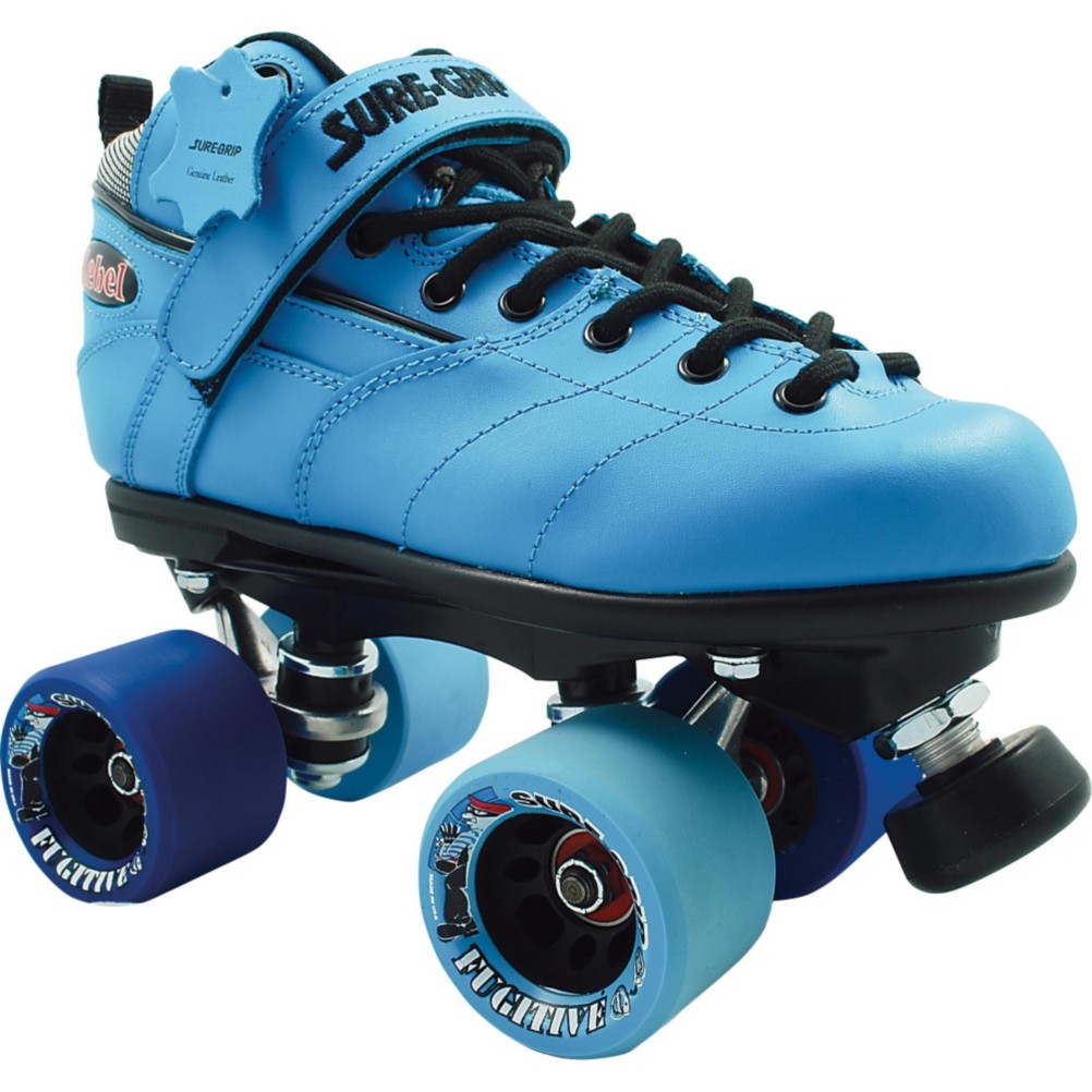 Sure Grip International Rebel Fugitive Speed Roller Skates 2013, Blue, medium