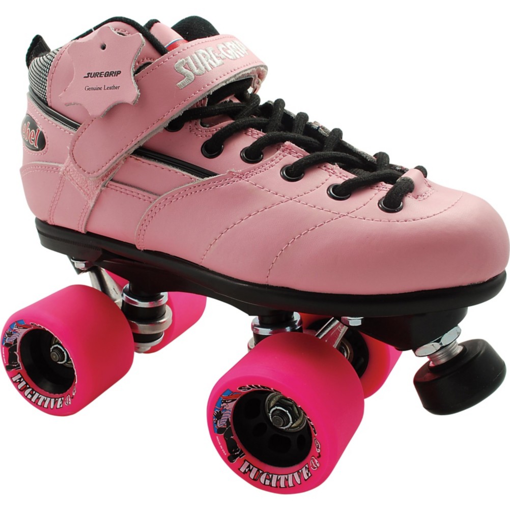 Sure Grip International Rebel Fugitive Speed Roller Skates 2013, Pink, swatch