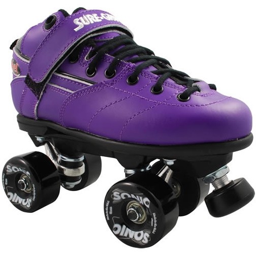 Sure Grip International Rebel Sonic Speed Roller Skates 2013, Purple, swatch
