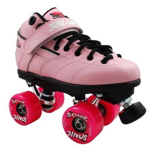Sure Grip International Rebel Sonic Speed Roller Skates 2013, Pink, swatch