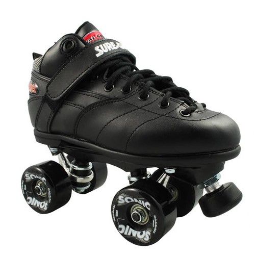 Sure Grip International Rebel Sonic Speed Roller Skates 2013, Black, medium