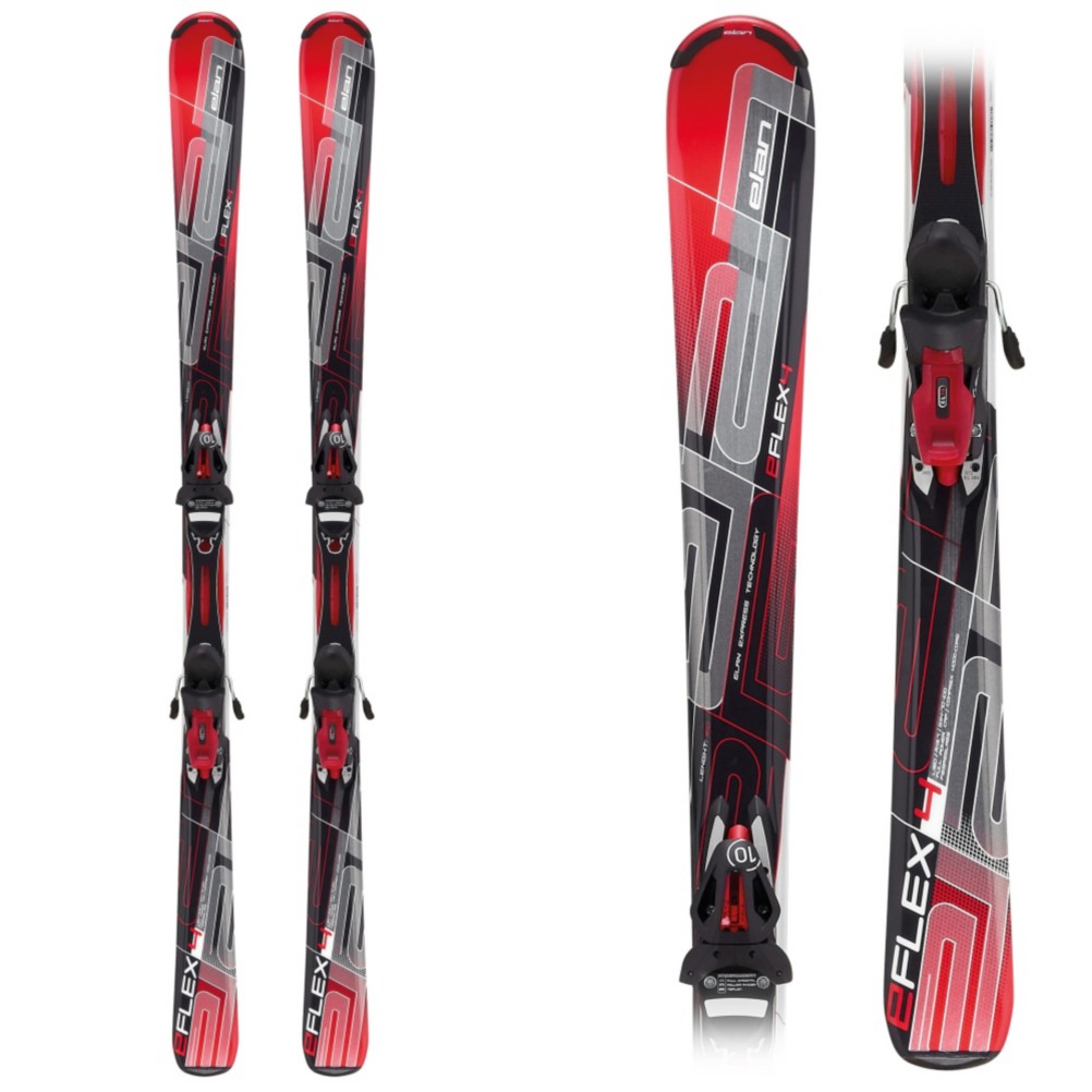Elan E-Flex 4 Ski Package 2012