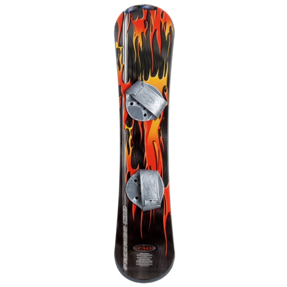 Emsco Freeride 130 Flame Blem Plastic Snowboard 2012