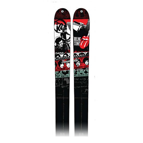K2 Sidestash 50th Anniversary Rolling Stones Skis 2012