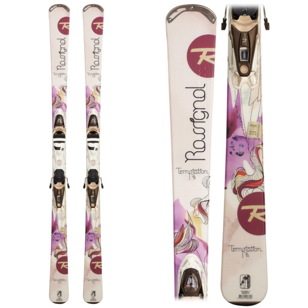 Rossignol Temptation 76 Womens Ski Package 2012