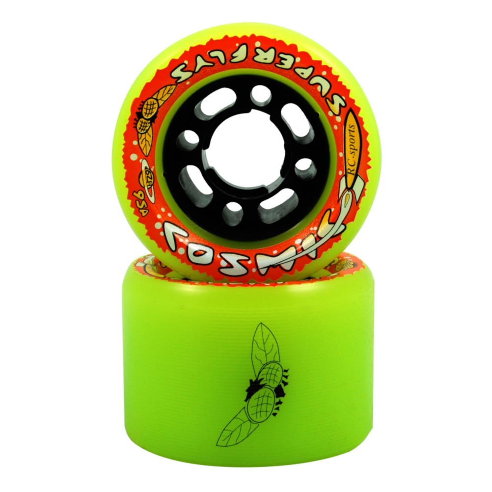 RC Cosmic Superfly Roller Skate Wheels 2013, Yellow, swatch