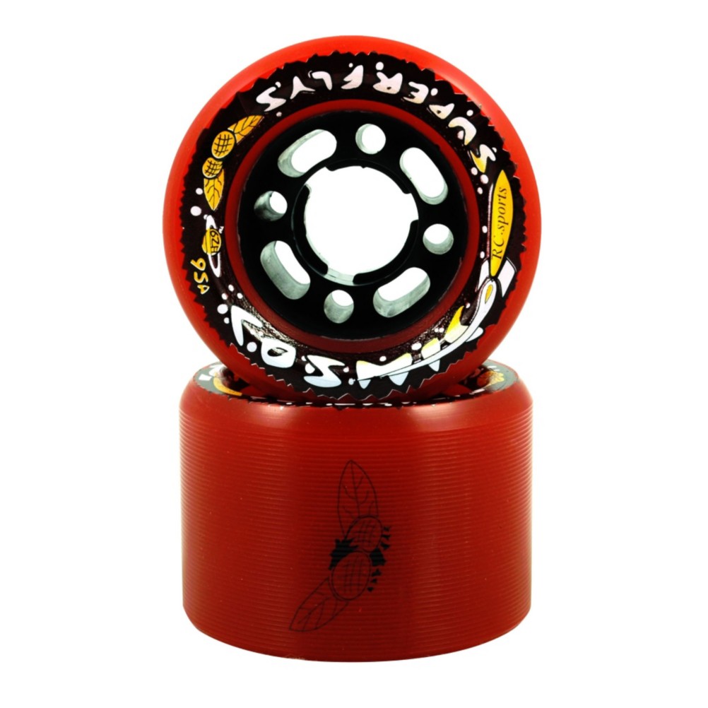 RC Cosmic Superfly Roller Skate Wheels 2013, Red, swatch