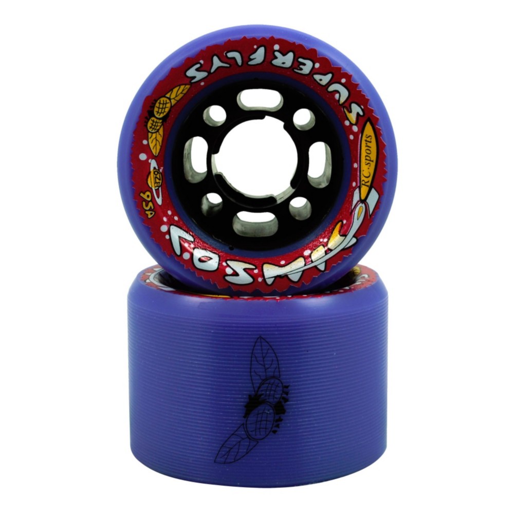 RC Cosmic Superfly Roller Skate Wheels 2013, Purple, medium