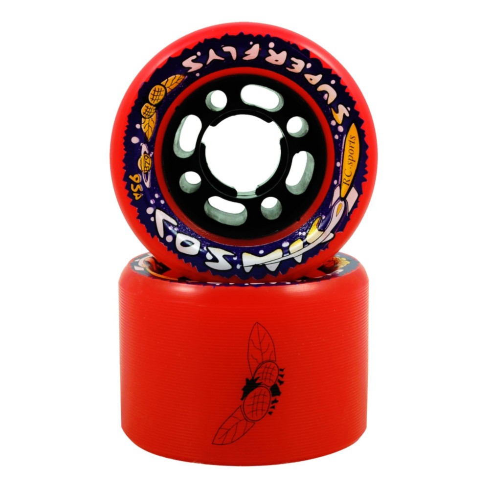 RC Cosmic Superfly Roller Skate Wheels 2013, Orange, swatch