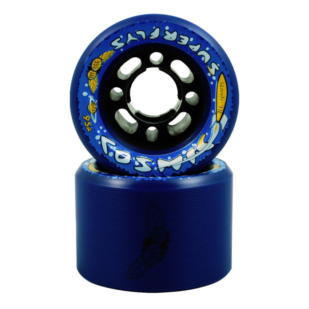 RC Cosmic Superfly Roller Skate Wheels 2013, Blue, medium
