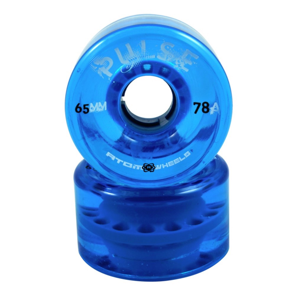 Atom Pulse Roller Skate Wheels 2013, Blue, medium