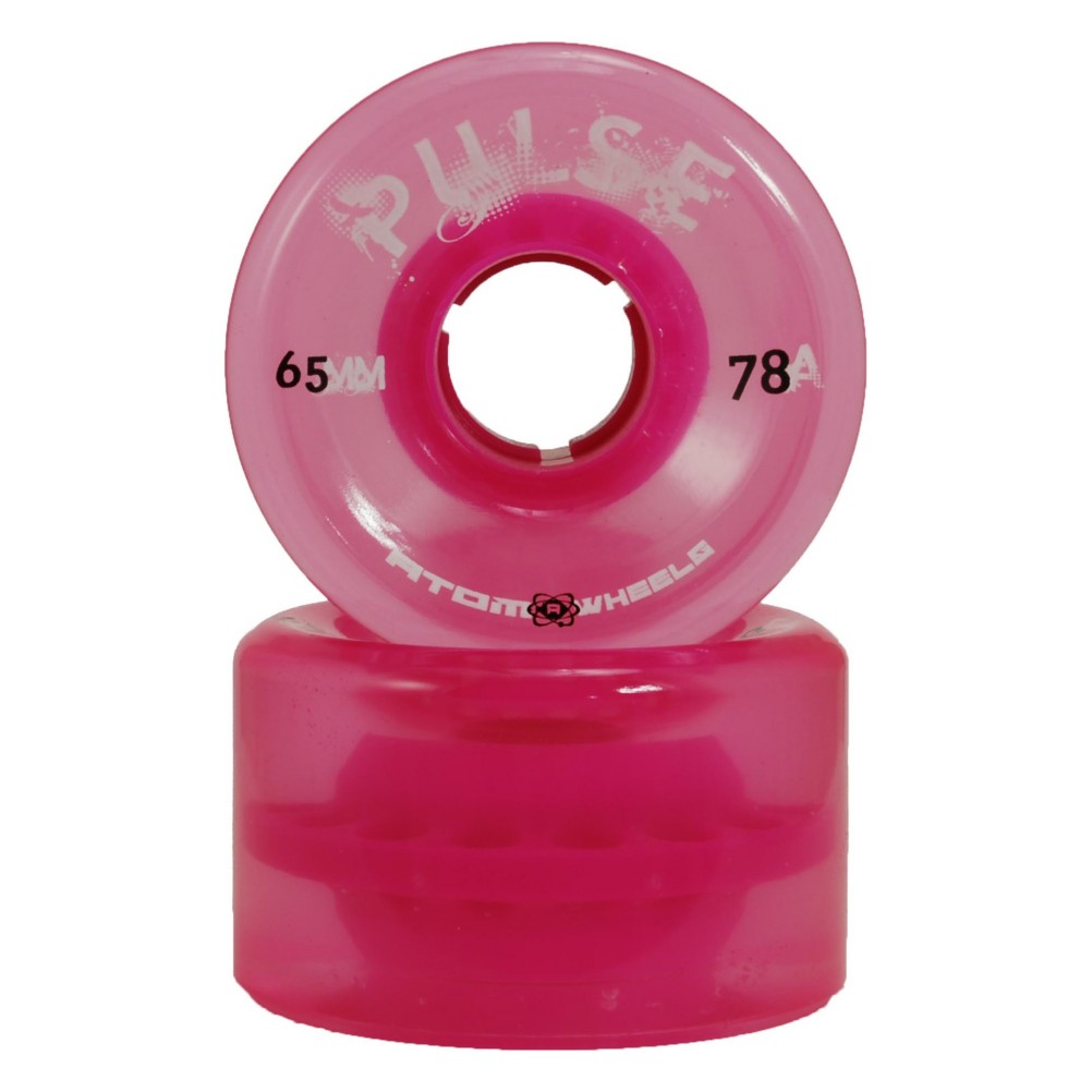 Atom Pulse Roller Skate Wheels 2013, Pink, swatch