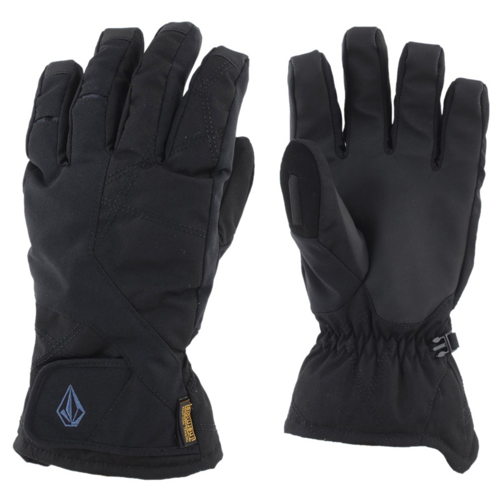 Volcom Full Pipe Gore-Tex Gloves, Black, medium