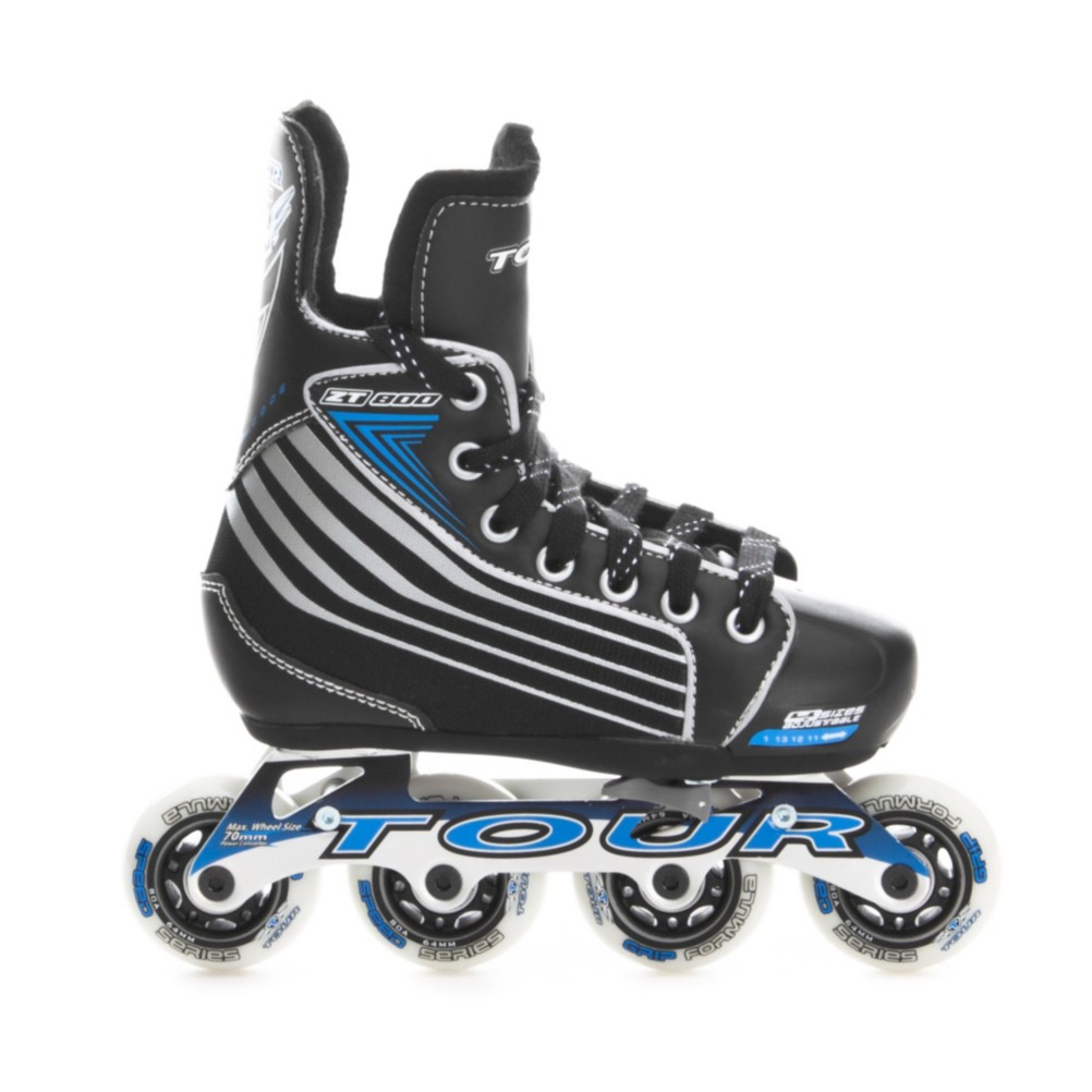 Tour ZT800 Adjustable Kids Inline Hockey Skates 2012