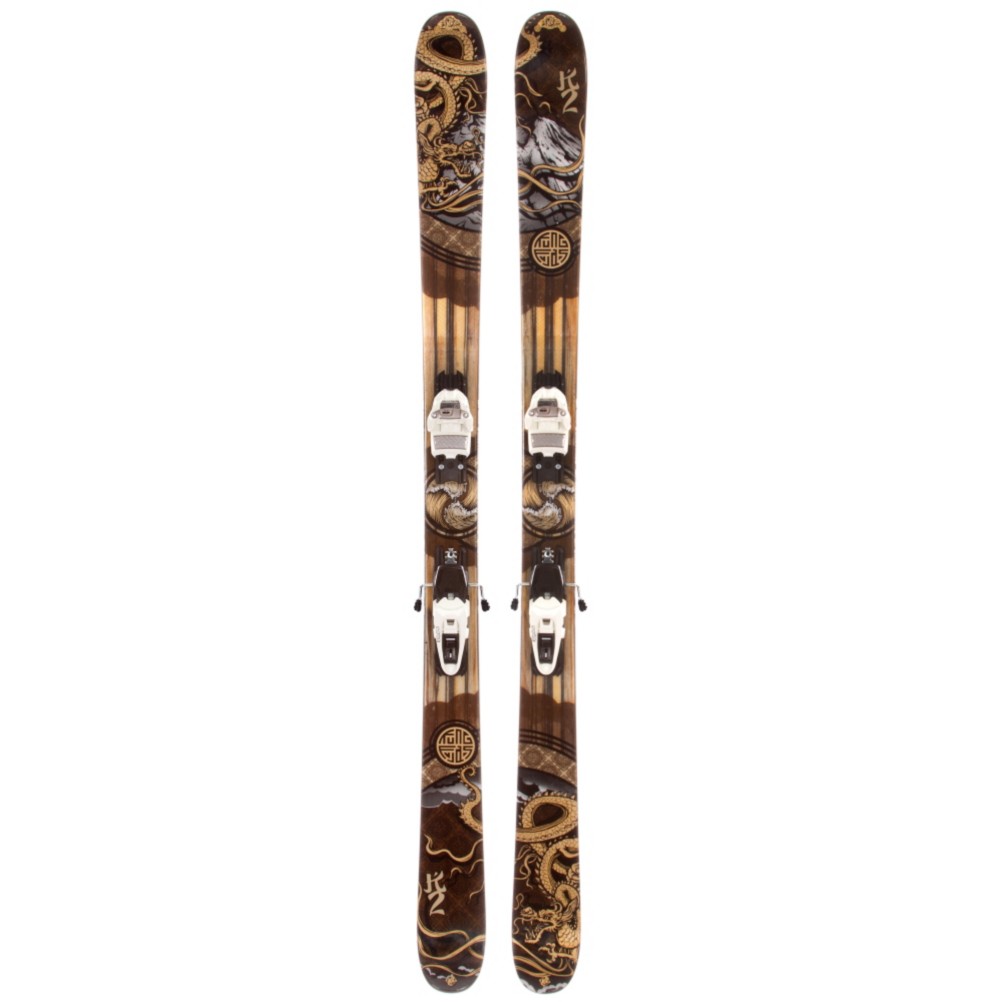 K2 Kung Fujas Squire Schizo Skis 2012