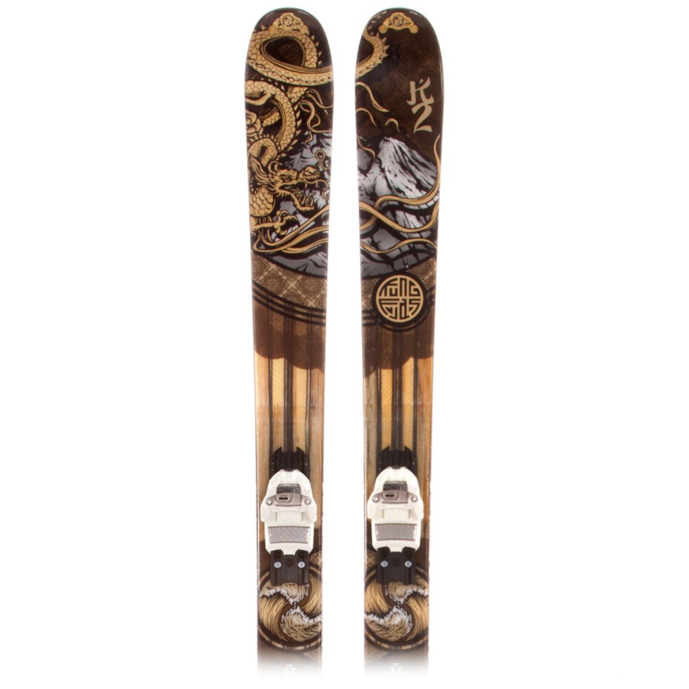 K2 Kung Fujas Squire Schizo Skis 2012