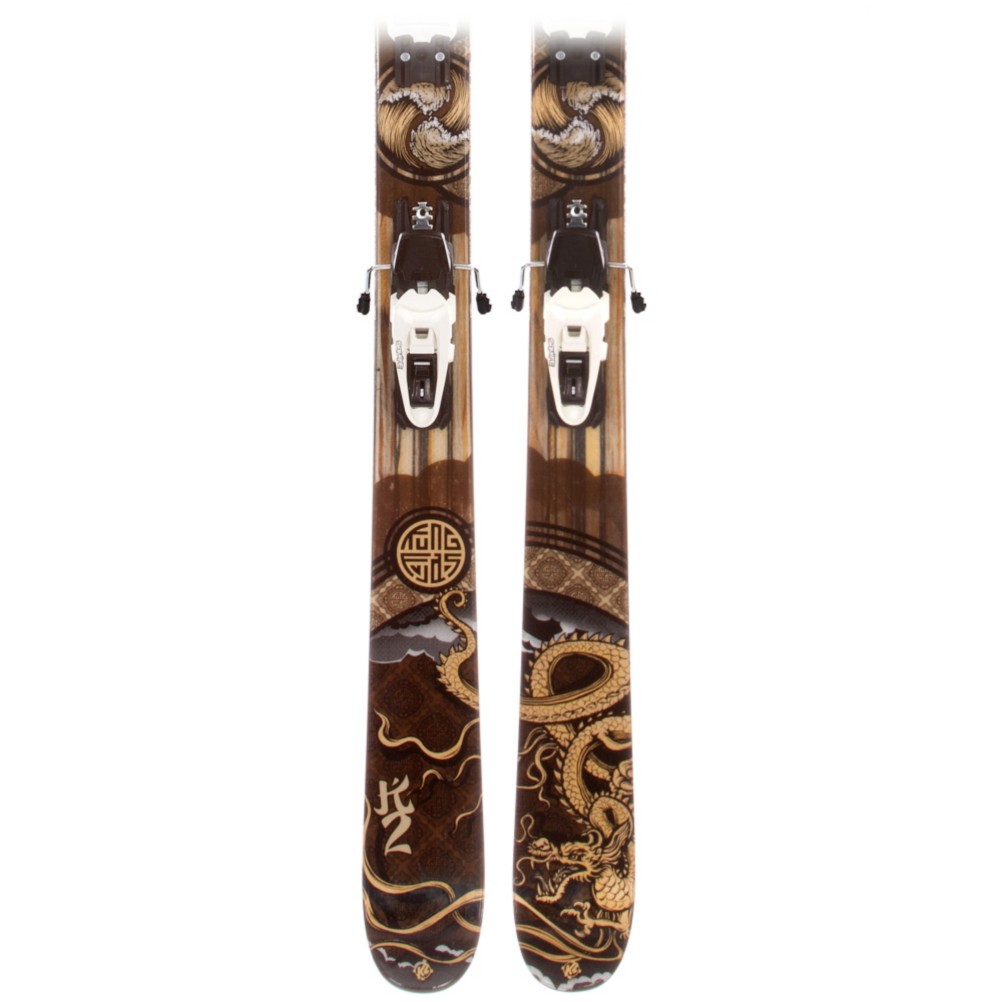 K2 Kung Fujas Squire Schizo Skis 2012