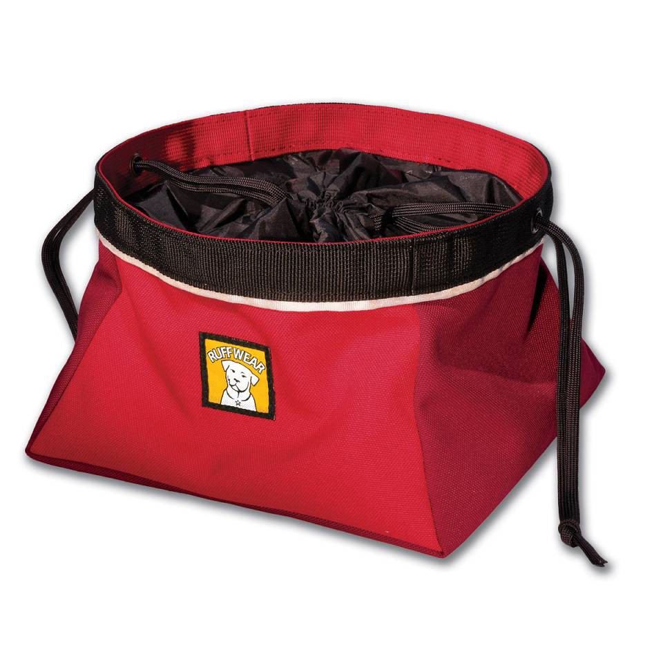 Ruff Wear Quencher Cinch Top Dog Bowl 2013, Red Currant, medium