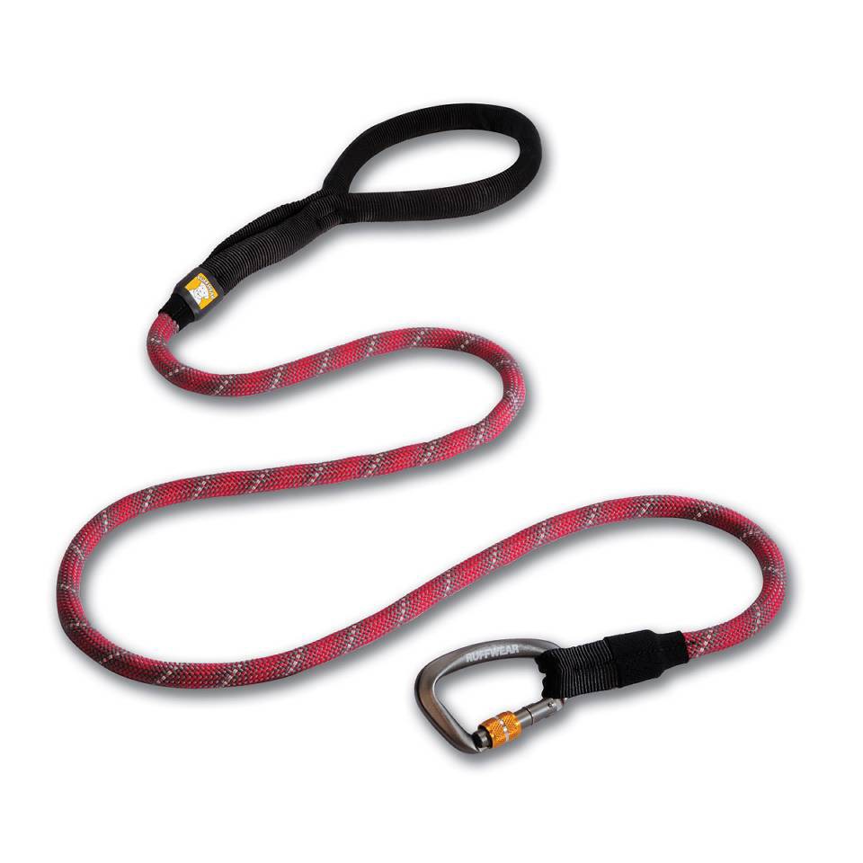 Ruff Wear Knot-A-Leash Dog Leash, Red Currant, medium