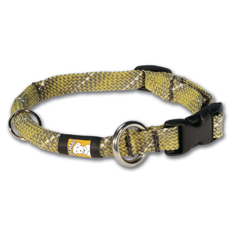 Ruff Wear Knot-A-Collar, Lichen Green, medium