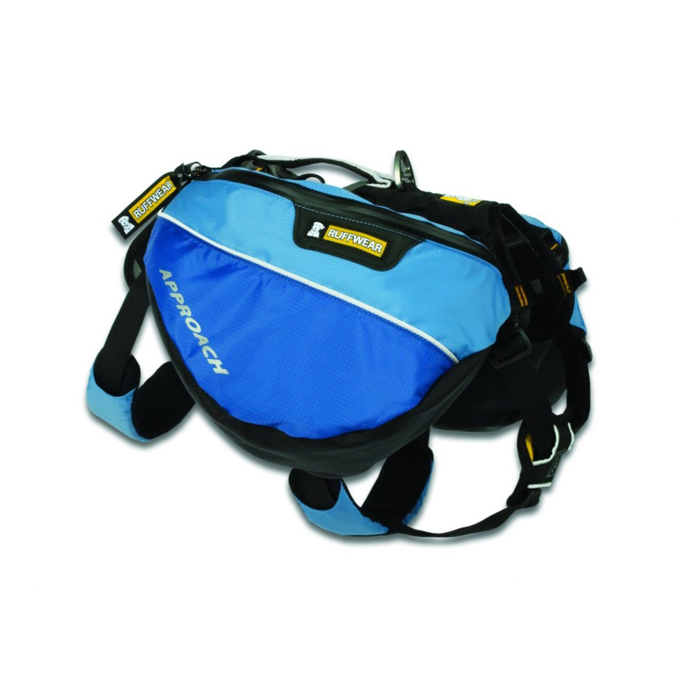 Ruff Wear Approach Dog Pack, Glacial Blue, medium