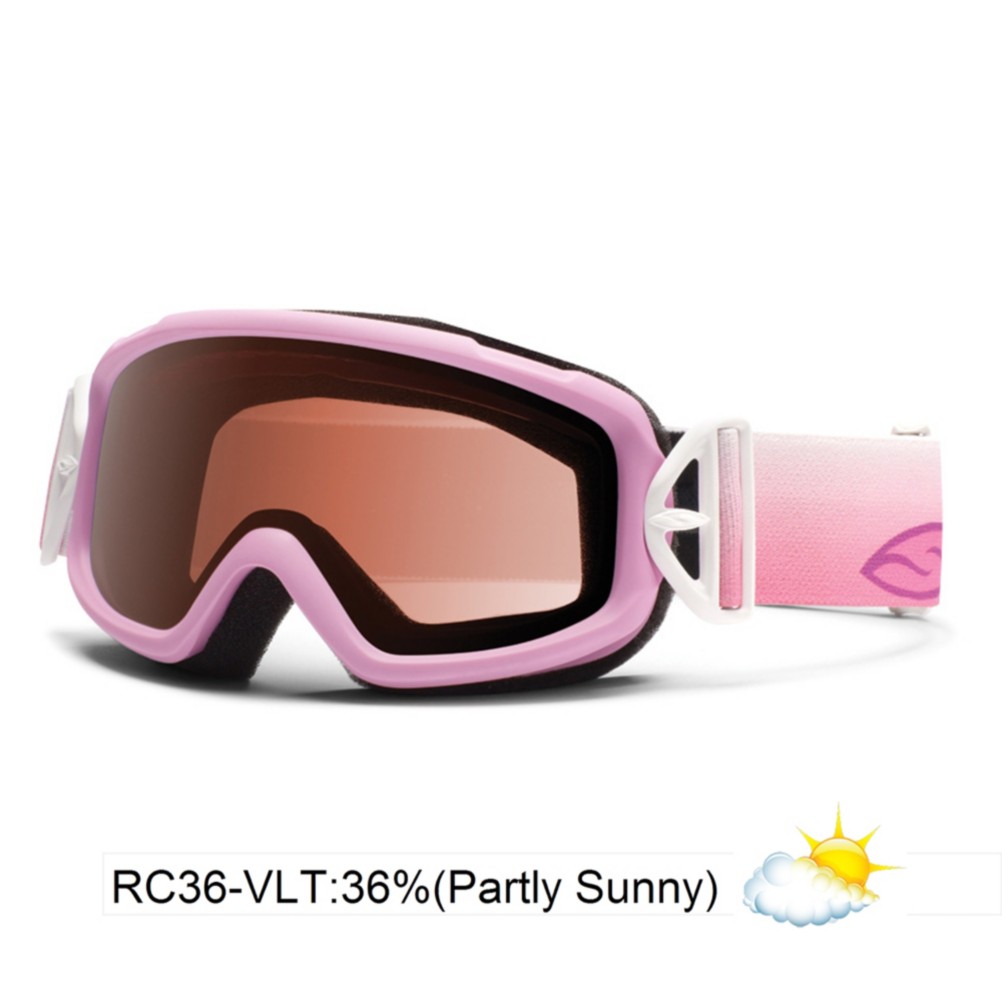 Smith Sidekick 13 Kids Goggles 2013, Pink Flutterby-Rc36, swatch