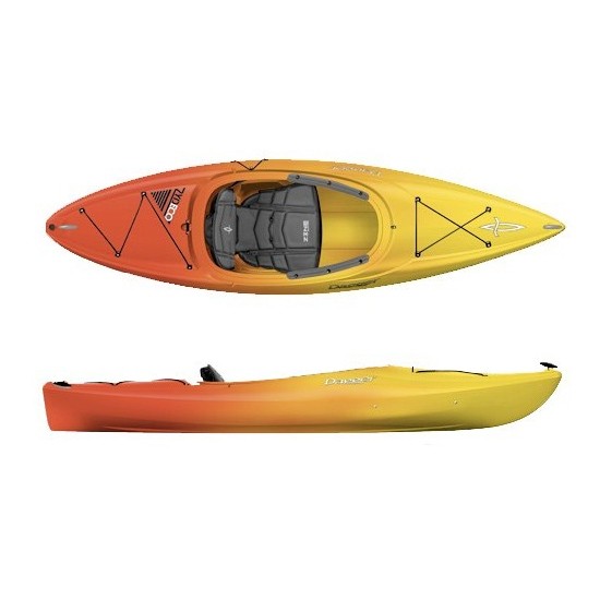 Dagger Zydeco 9.0 Kayak 2013, Red-Yellow, swatch