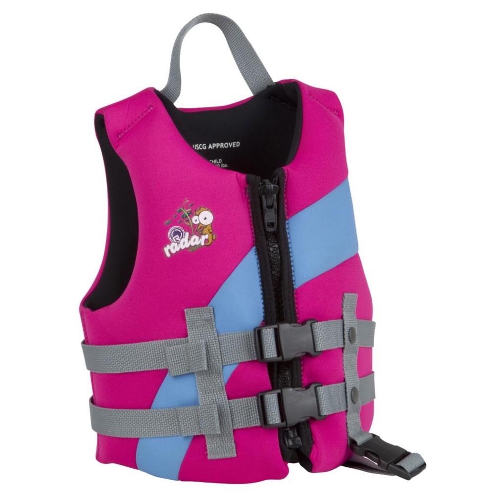 Radar Skis Akemi Toddler Life Jacket 2013, Pink-Blue, medium