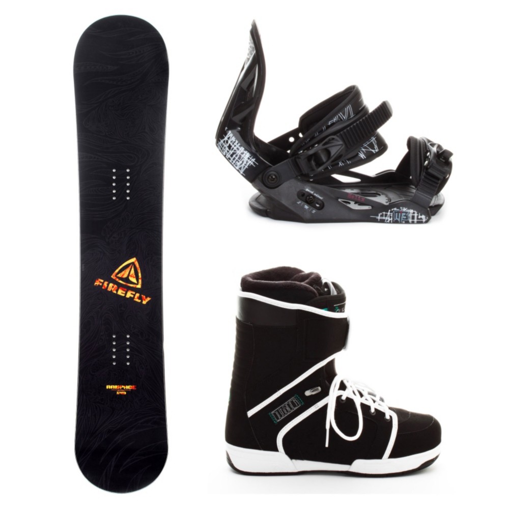 Firefly Rampage Complete Snowboard Package