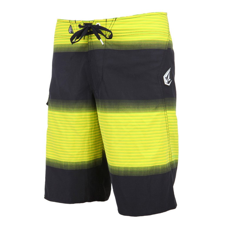 Volcom Maguro Fade Board Shorts, Yellow, medium