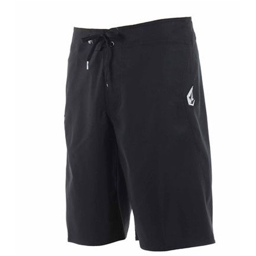 Volcom Maguro Solid Board Shorts, Black, medium