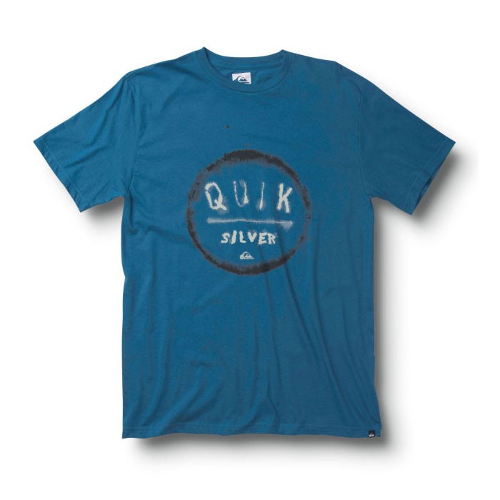Quiksilver Victim T-Shirt, Pacific Blue, medium