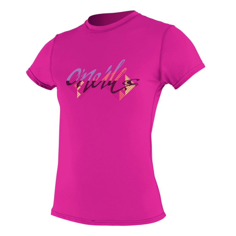 O'Neill Tech 24-7 Short Sleeve Crew Womens Rash Guard 2012