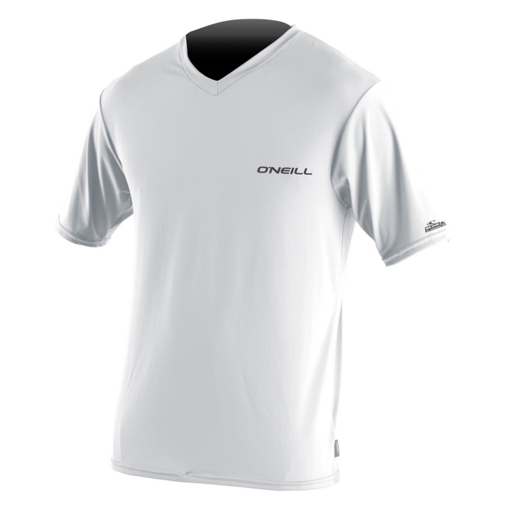 O'Neill 24-7 Tech Short Sleeve V-Neck Mens Rash Guard 2012