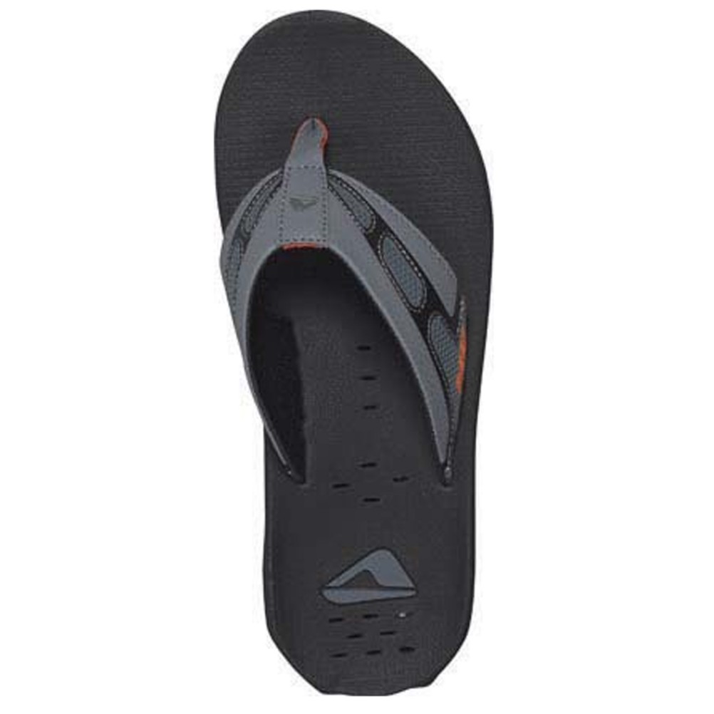 Reef X-S-1 Mens Mens Flip Flops, Black-Orange, swatch