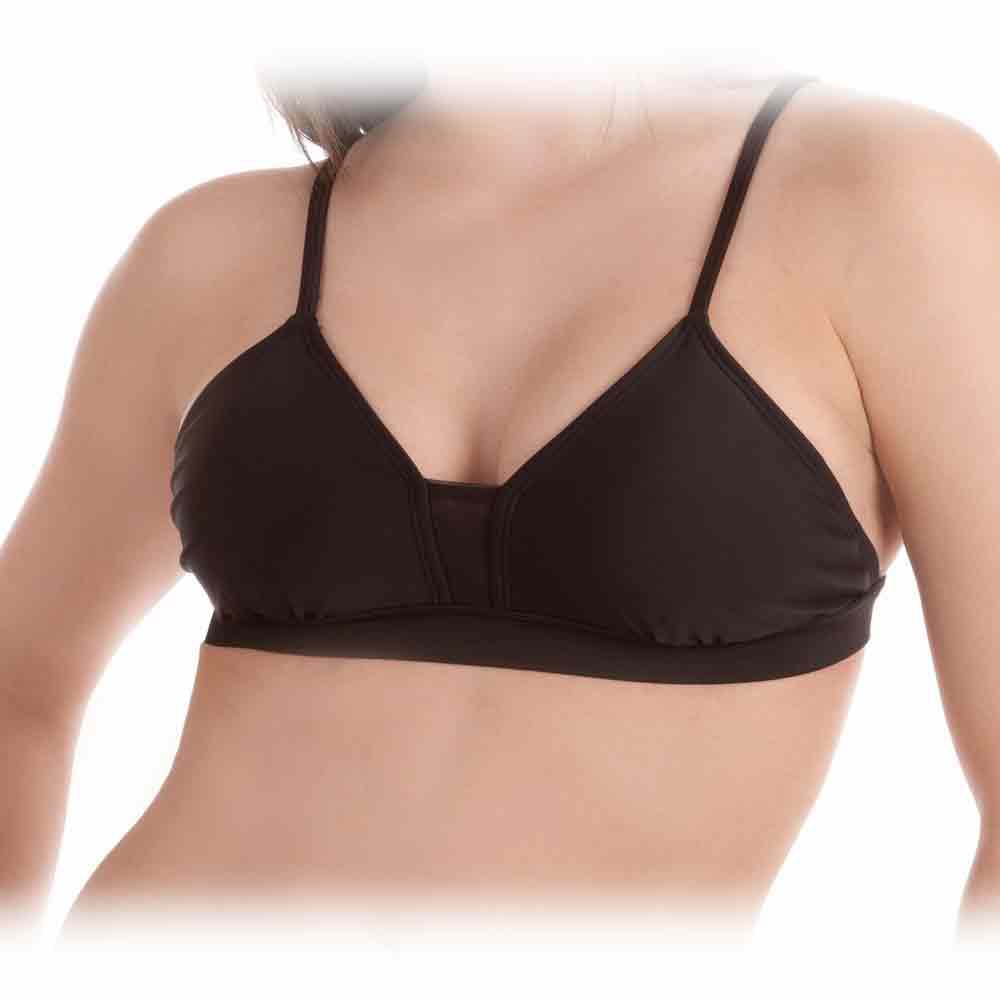 Under Armour Slider Bikini Bathing Suit Top, Black-Perfection-Ribbit, swatch