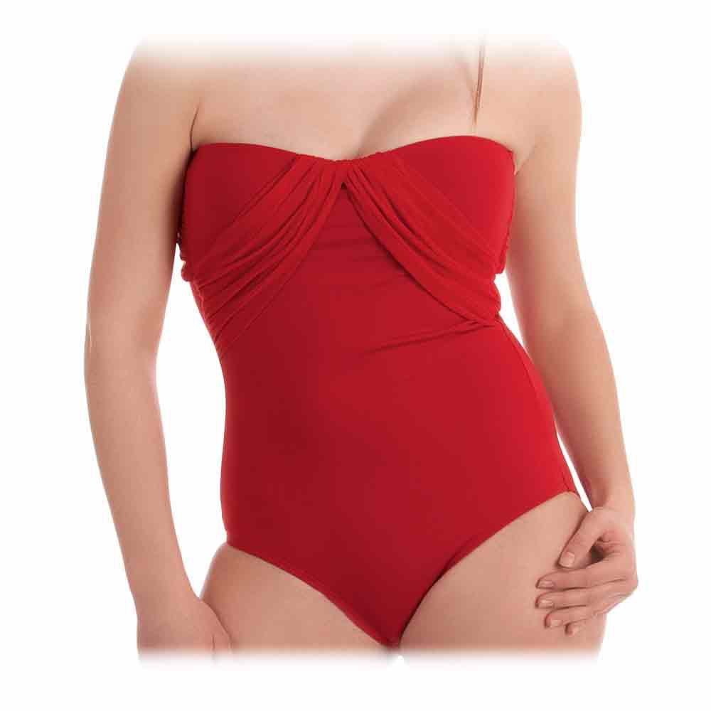 Jantzen Swim Essence One Piece Swimsuit, Red, swatch