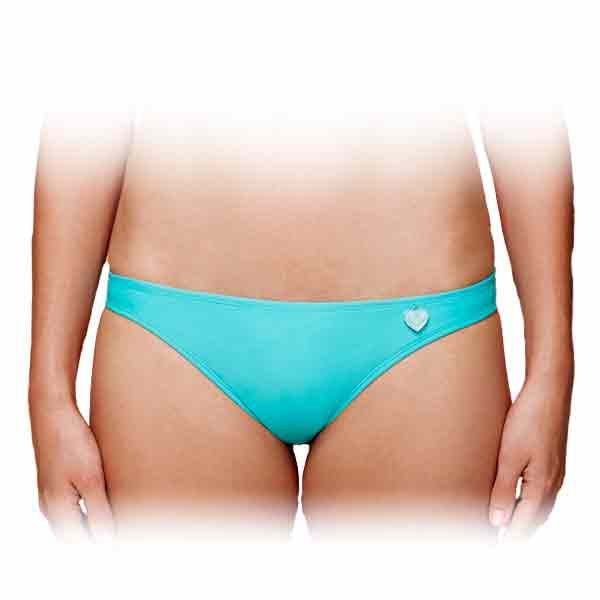 Body Glove Smoothies Bikini Bathing Suit Bottoms, Blue, medium