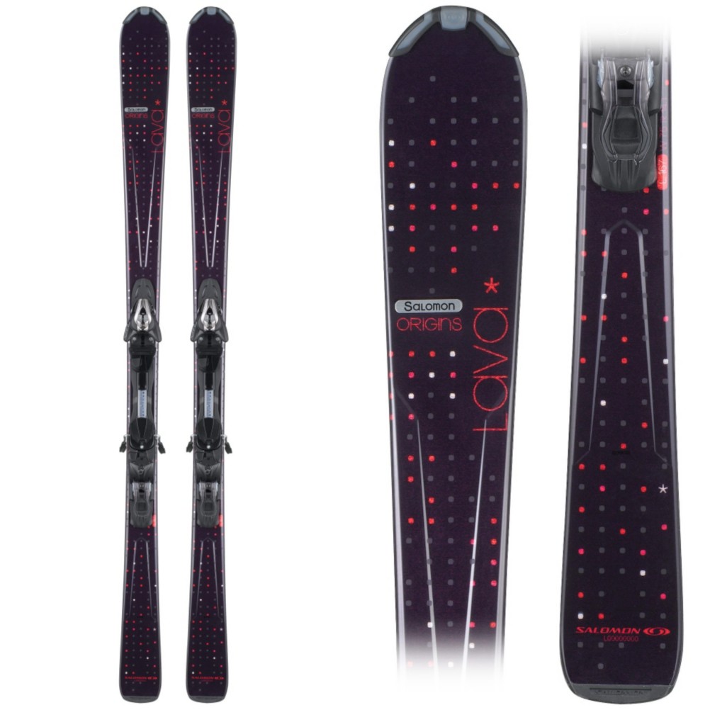 Salomon Origins Lava Womens Ski Package
