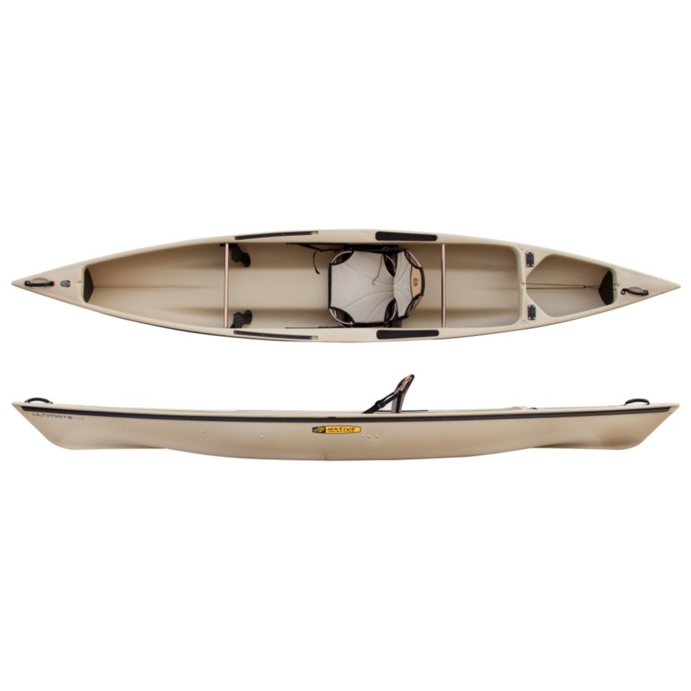 Native Watercraft Ultimate 14.5 Solo Angler Kayak 2013, Sand, swatch