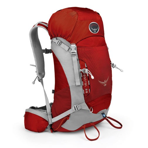 Osprey Kestrel 28 Backpack 2013, Fire Red, medium