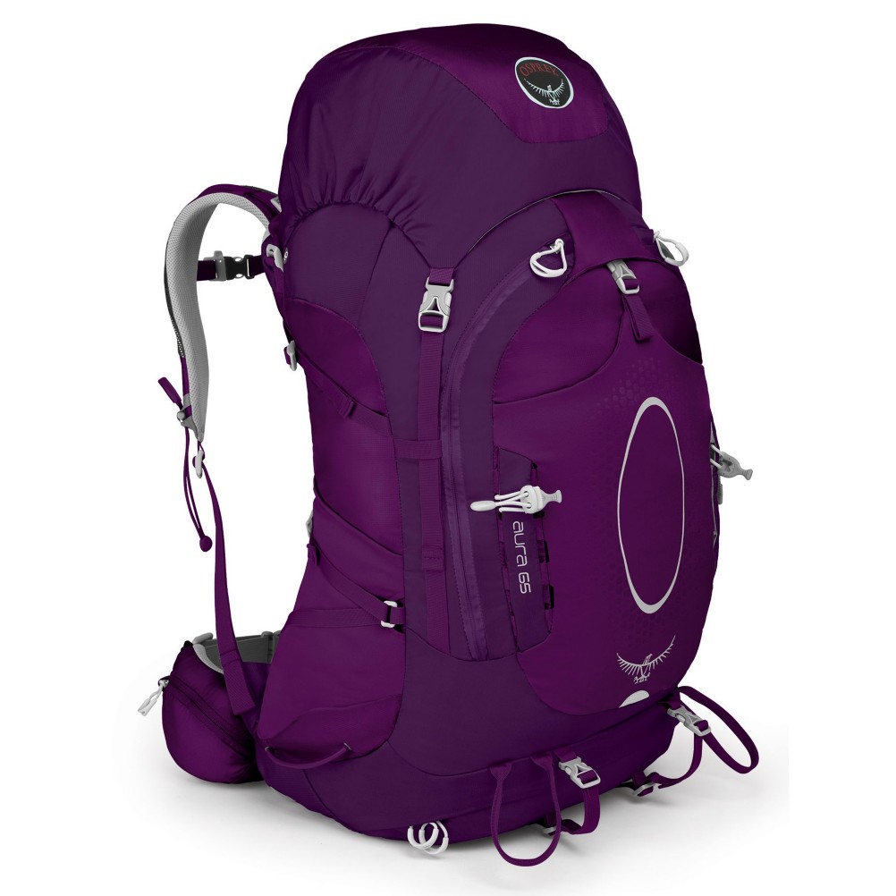 Osprey Aura 65 Womens Backpack 2013, Eggplant Purple, swatch