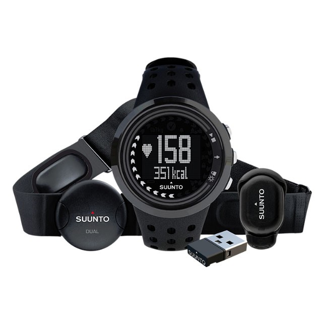 Suunto M5 Run Pack Watch, Black, medium
