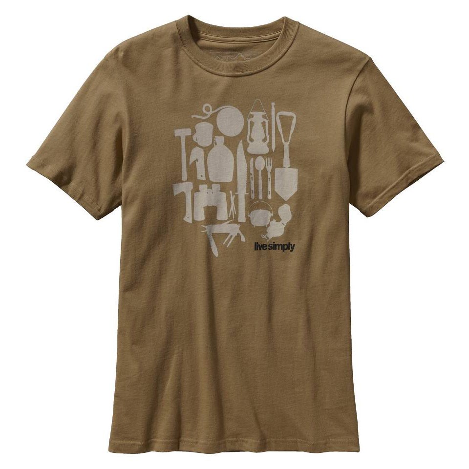 Patagonia Mens Live Simply Camping T-Shirt 2012